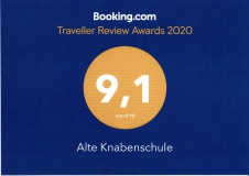 Ausgezeichnet mit dem Booking.com Guest Review Award 2020